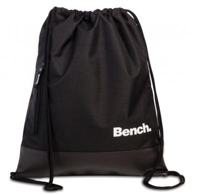 Bench gymtas met trekkoorden 11 liter zwart Bench gymtas met trekkoorden 11 liter zwart