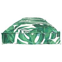 VidaXL Kussen blad bladpatroon 150 x 40 x 8 cm oxford stof - thumbnail