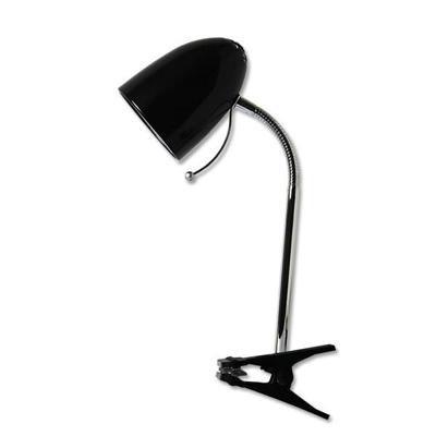 Flexibele LED Klemlamp met E27 Fitting - Glanzend Zwart