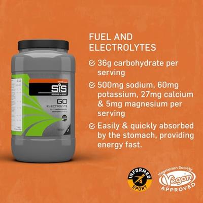 SIS Go Energy + Electrolyte Sinaasappel 500g SIS Go Energy + Electrolyte Sinaasappel 500g