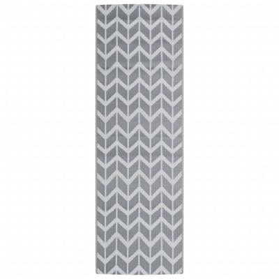 VidaXL Buitenkleed arakil 80x250 cm pp grijs