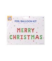 Set Folie Ballonnen - Merry Christmas Letters - thumbnail