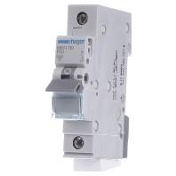 Hager MBN110 MBN110 Zekeringautomaat 1-polig 10 A - thumbnail