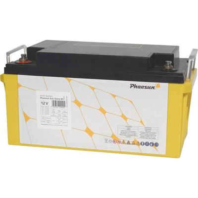Phaesun Sun-Store 90 340094 Solar-accu 12 V 88 Ah Loodvlies (AGM) (b x h x d) 348 x 178 x 167 mm M6-schroefaansluiting Phaesun Sun-Store 90 340094 Solar-accu 12 V 88 Ah Loodvlies (AGM) (b x h x d) 348 x 178 x 167 mm M6-schroefaansluiting