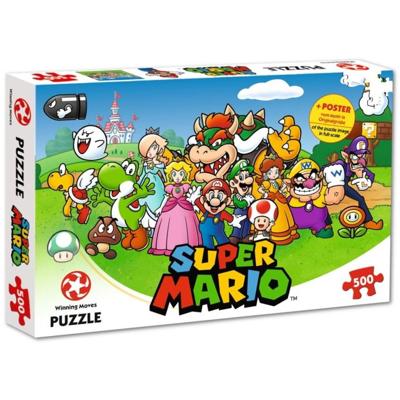Super Mario Puzzle - Mario & Friends (500 pieces)