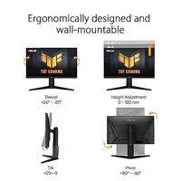 Asus TUF Gaming VG27AQL3A Gaming monitor Energielabel F (A - G) 68.6 cm (27 inch) 2560 x 1440 Pixel 16:9 1 ms DisplayPort, HDMI, Hoofdtelefoon (3.5 mm - thumbnail