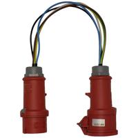 Metrel A 1389 Meetadapter CEE-koppeling 16 A 5-polig - CEE-stekker 16 A 5-polig - thumbnail