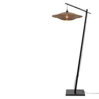 GOOD&MOJO Vloerlamp 'Bali' Bamboe,176cm, kleur Naturel/Zwart - thumbnail