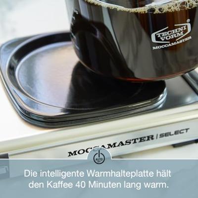 Moccamaster KBG SELECT Koffiefilter apparaat Grijs - thumbnail