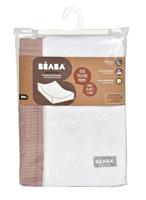 Hoeslaken voor verschoonmatras BEABA Sofalange oudroze - thumbnail