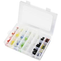 TRU COMPONENTS LED-assortiment Rood, Blue, Groen, Geel, Koud-wit, Warm-wit Rond 3 mm, 5 mm, 8 mm 30 ° 7.5 mA, 8 mA 3 V, 15 V - thumbnail