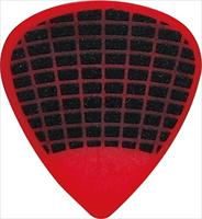 Ibanez PPA16MSGRD Grip Wizard Sand Grip plectrumset 6-pack medium rood - thumbnail