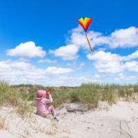 HQ Eenlijns Vlieger Eddy Rainbow Spanwijdte 680 mm Geschikt voor windsterkte 2 - 5 bft - thumbnail