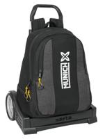 Schoolrugzak met Wielen Munich Topo Zwart 32 x 44 x 16 cm - thumbnail