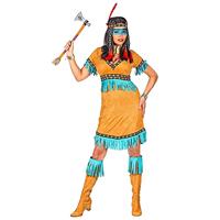 Inheemse Indiaan Kostuum dames - thumbnail