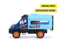 Dickie dino world lab vrachtwagen speelset - thumbnail