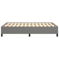 Bedframe stof donkergrijs 120x190 cm - thumbnail