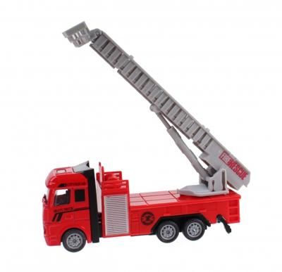 Free and Easy ladderwagen 12,5 cm rood Free and Easy ladderwagen 12,5 cm rood