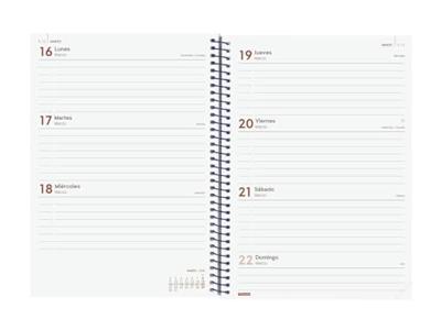 Agenda Finocam YEAR Blauw A5 15,5 x 21,2 cm 2026