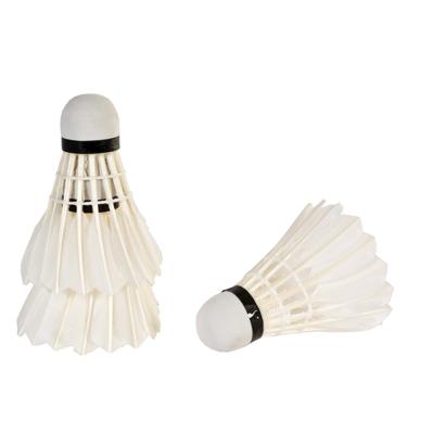 SportX shuttle veren wit in koker, 3st. SportX shuttle veren wit in koker, 3st.