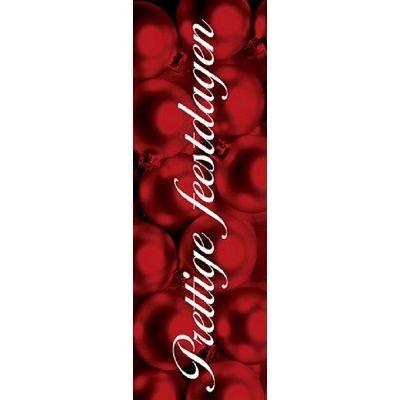 Raambiljet thema Prettige Feestdagen bal