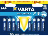 Varta High Energy AAA R03 4903 bl.a8 4 + 4 3015315 - thumbnail