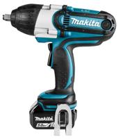Makita DTW450RTJ Accu slagmoersleutel 440Nm 1/2" borgpin 18V 5.0Ah in Mbox - thumbnail