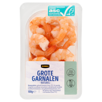 Jumbo Grote Garnalen Naturel 100 g - thumbnail