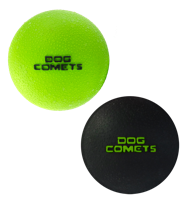 Dog Comets Ball Stardust Groen S - thumbnail