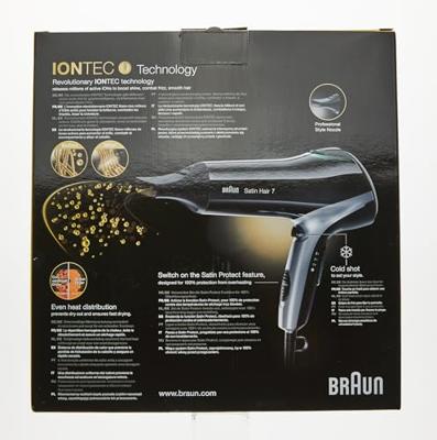 Braun HD730 Satin Hair 7 Haardroger Zwart - thumbnail