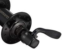 SHIMANO voornaaf "hb-mt200" shim.r.hub fhmt200 28h 133mm qr cl bl. - thumbnail