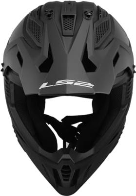 LS2 crosshelm "mx708 fast ii solid". helmet mx708 fast ii solid 3xl matt black