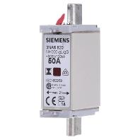 Siemens 3NA6820 Zekeringsinzetstuk Afmeting zekering : 0 50 A 500 V 3 stuk(s) - thumbnail