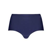Secrets Maxi slip naadloos - 30176 - Naadloze dames taille slip - Invisible - Katoenen kruisje - S - Blauw | Dames slip - Onderbroek - Ondergoed- - - thumbnail