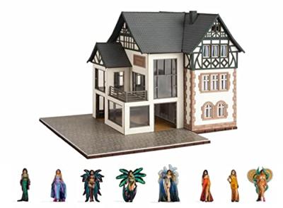 NOCH 66501 H0 Mode-winkel met micro-motion mode-show NOCH 66501 H0 Mode-winkel met micro-motion mode-show