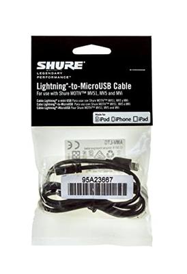 Shure AMV-LTG Lightning-naar-MicroUSB kabel