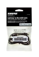Shure AMV-LTG Lightning-naar-MicroUSB kabel - thumbnail