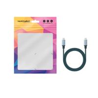 NANOCABLE 10.01.4103-COMB USB 3.2 Gen2x2 Kabel 20Gbps 5A/100W 4K/60Hz, USB-C stekker naar USB-C stekker, zwart, 3 m - thumbnail