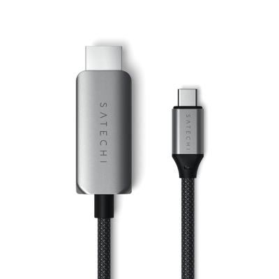 Satechi USB-C to HDMI 2.1 8K cable (2m) - Space Grey Satechi USB-C to HDMI 2.1 8K cable (2m) - Space Grey