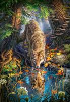 Selecta Castorland legpuzzel wolf in the wild, 1500st. - thumbnail