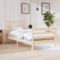 Bedframe massief grenenhout 90x200 cm - thumbnail