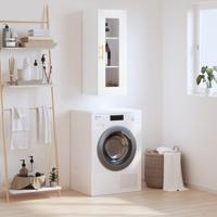 Hangkast 34,5x34x90 cm wit - thumbnail