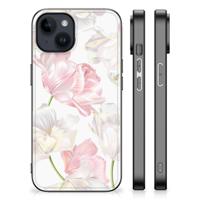 iPhone 15 Plus Bloemen Hoesje Lovely Flowers - thumbnail