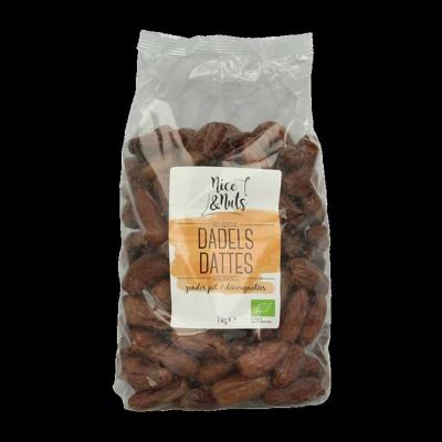 Nice & Nuts Dadels zonder pit bio 1 Kilogram