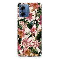 Motorola Moto G14 | TPU Case | Flowers - thumbnail
