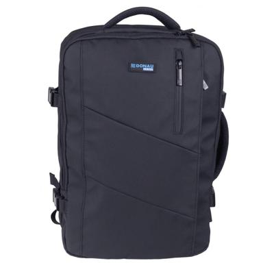Donau Travel rugzak Prague, 32 l, 17 inch, zwart