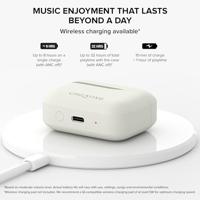 CREATIVE Zen Air Plus Lichte, echte draadloze in-ear met Bluetooth LE-audio, hybride actieve ruisonderdrukking, omgevingsmodus, tot 32 uur totale speeltijd, 6 microfoons - thumbnail