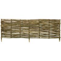 vidaXL Hek 150x40 cm hazelaarhout - thumbnail