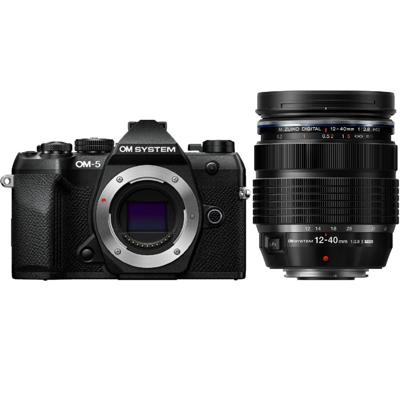 OM SYSTEM OM-5 II zwart + 12-40mm II OM SYSTEM OM-5 II zwart + 12-40mm II