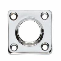 Intersteel Rozet vierkant - chroom - thumbnail